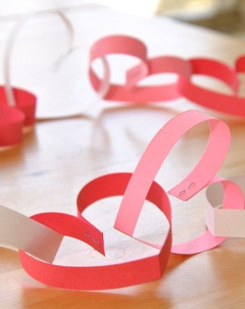 Heart Paper Chain