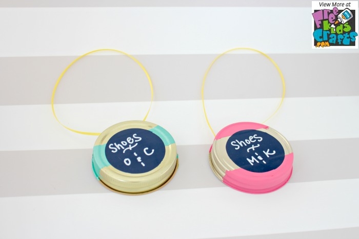 Make Labels From Jar Lids