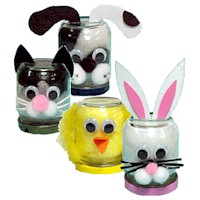 Baby Food Jar Animals