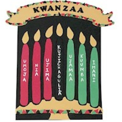 DIY Felt Kwanzaa Banner with pattern