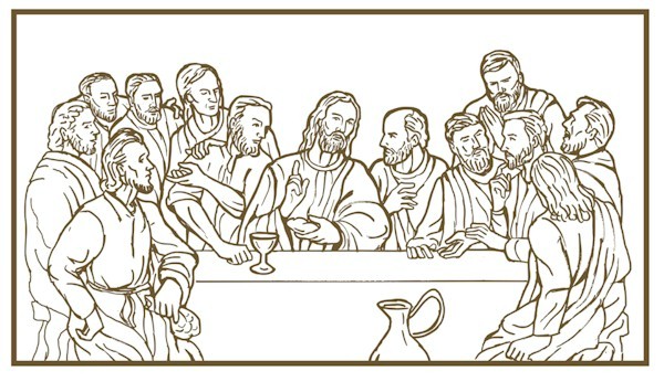 Coloring.Ws The Last Supper 1