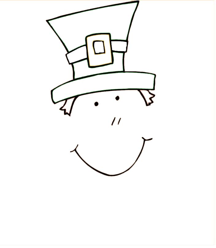 Handprint Leprechaun Handprint Leprechaun