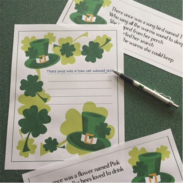 St Patrick’s Day Limerick Lesson