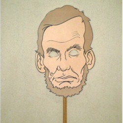 Abraham Lincoln Puppet Mask