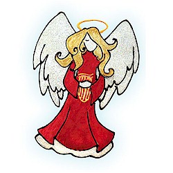 Window Cling Angel