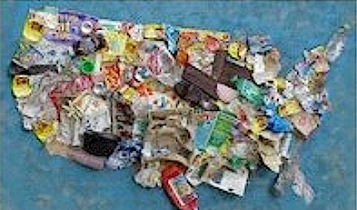 Collage Litter Map