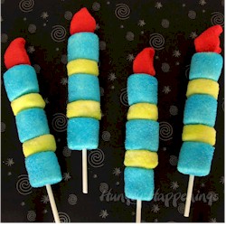 Marshmallow Birthday Candle Kabobs