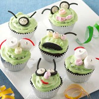 Martian Cupcakes