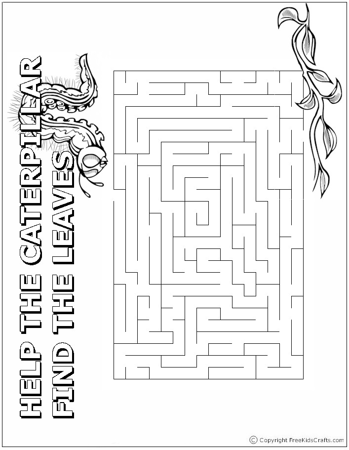 Printable Spring Word Puzzles