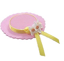 Mini Easter Bonnet Pin