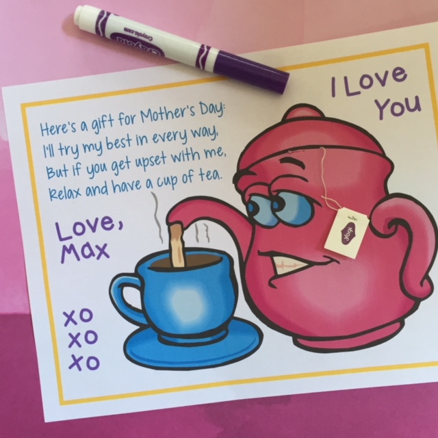 Mother’s Day Teapot Card