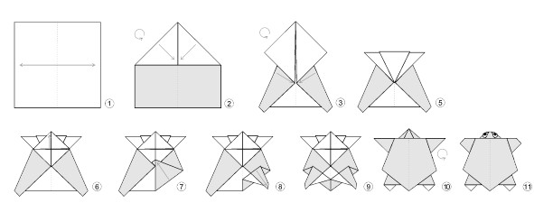 Origami Dinosaur Diagram Origami Dinosaur Diagram