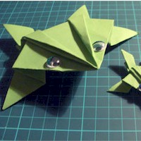 Origami Frog