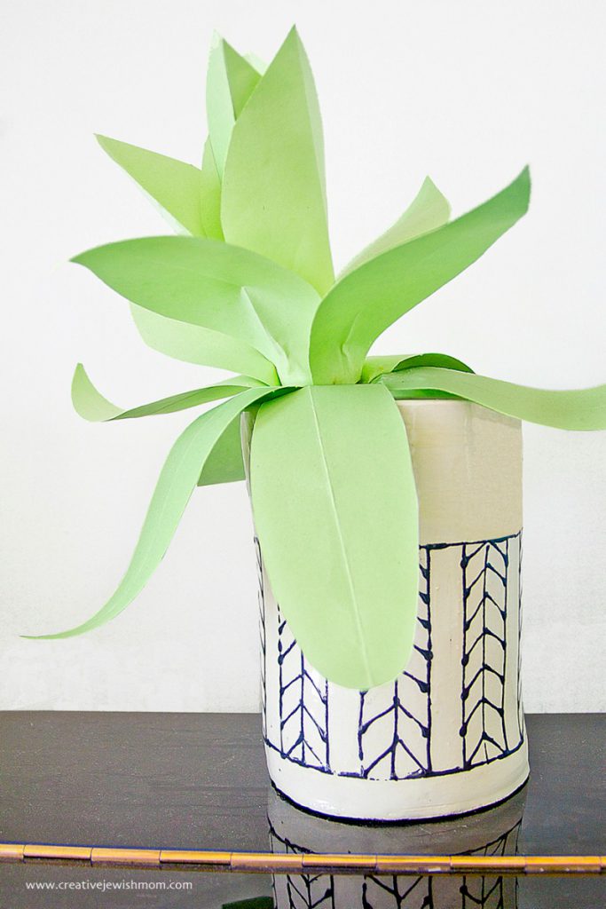 DIY paper plants