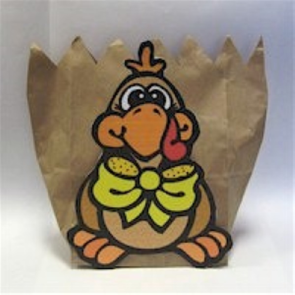 Paper Bag Turkey Craft