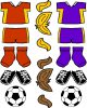 Playtime Soccer Paper Dolls