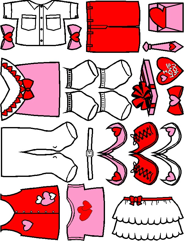 Printable Playtime Valentine Paper Doll printable-playtime-valentine-paper-doll