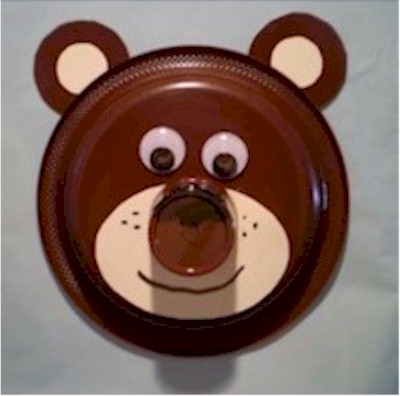 Paper Plate Bear