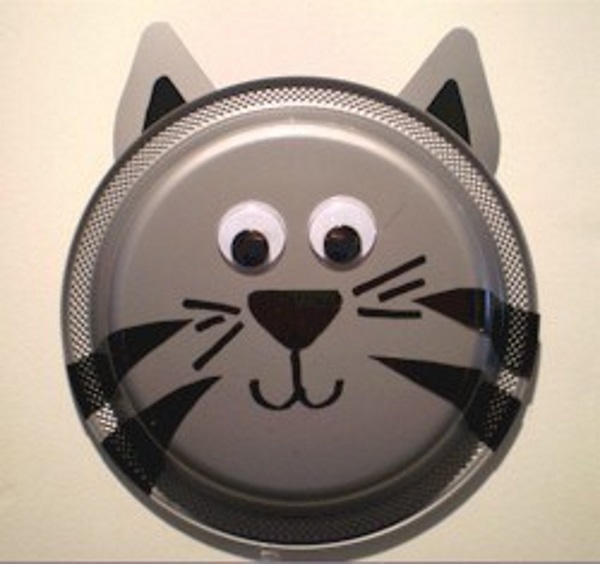 Paper Plate Kitten Craft
