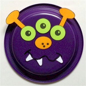 Paper Plate Monster