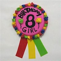 Paper Plate Birthday Ribbon