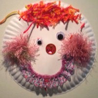 Paper Plate Clown