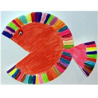 Paper Plate Fish