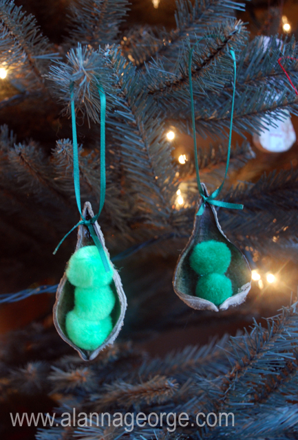 Peapod Ornament