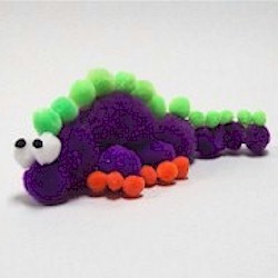 Pom Pom Dinosaur