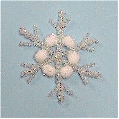 Pom Pom Snowflake