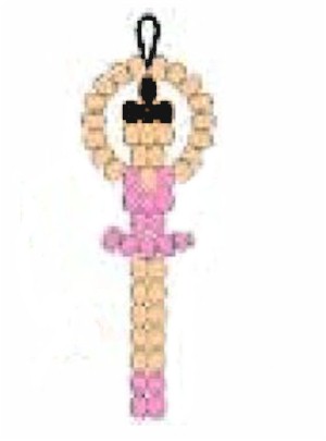 Pony Bead Ballerina Pattern