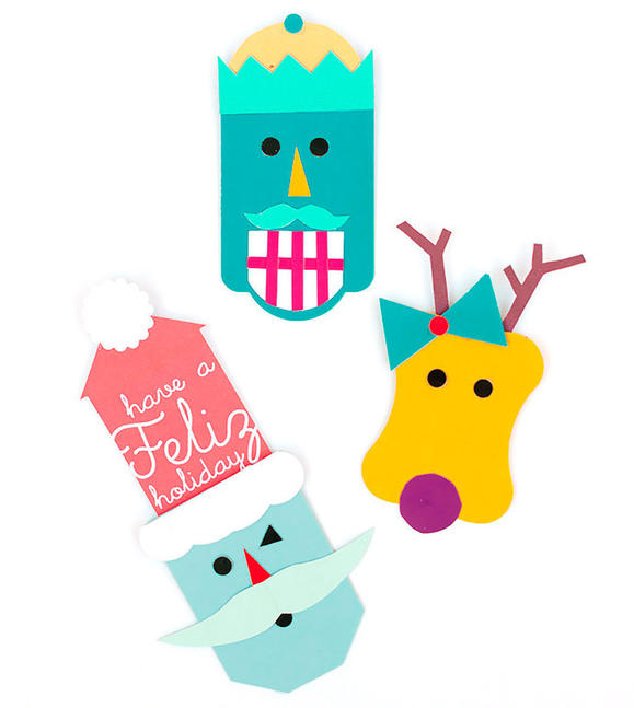Pop-Up Holiday Gift Tags