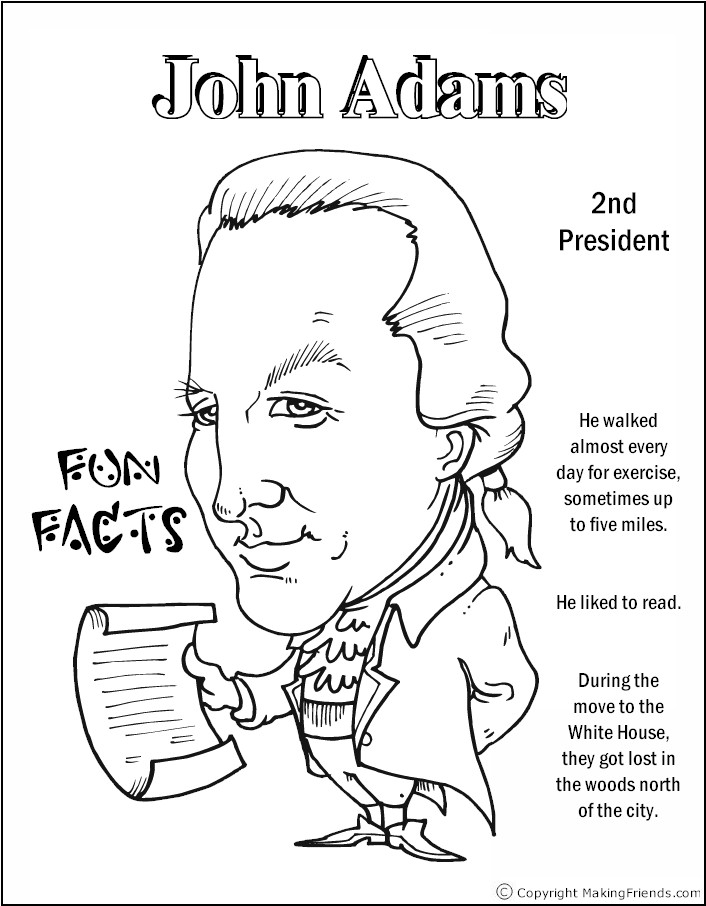 usa presidents coloring pages