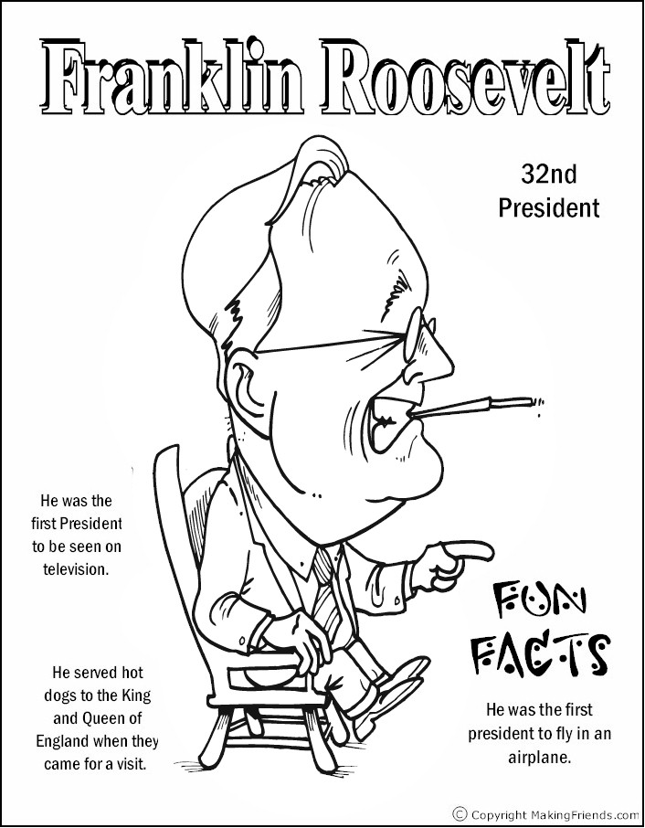 usa presidents coloring pages