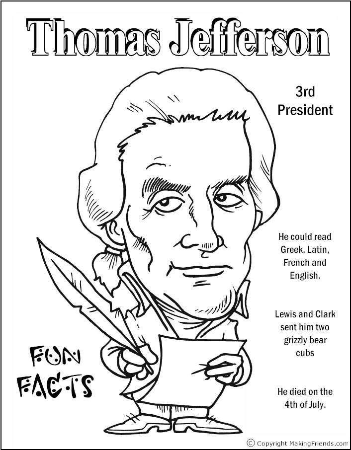 usa presidents coloring pages