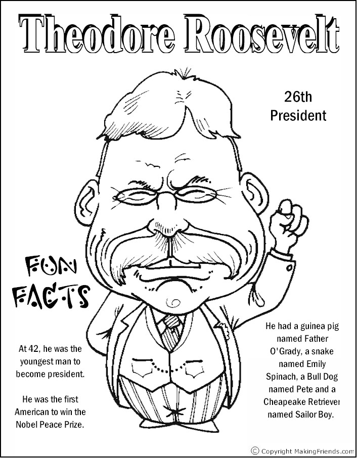 usa presidents coloring pages