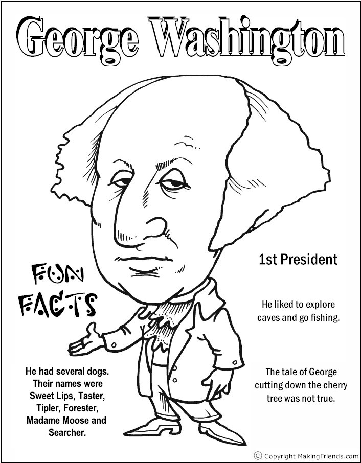 usa presidents coloring pages