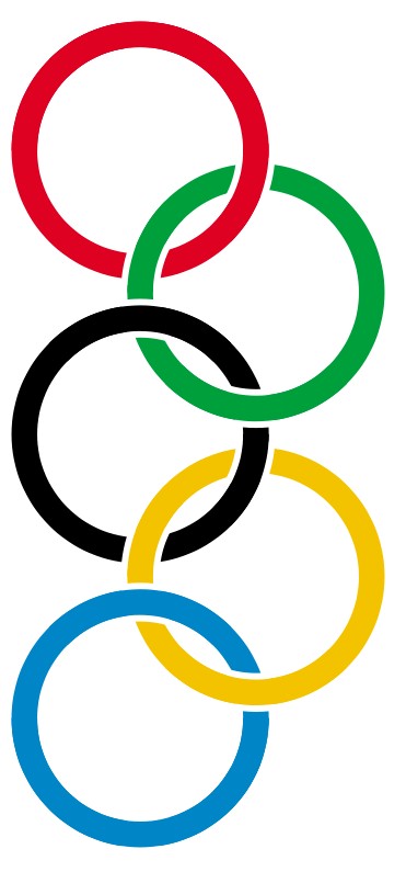 Tissue Paper Olympic Rings
