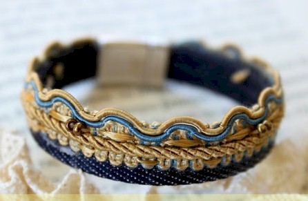 DIY Denim Bracelet