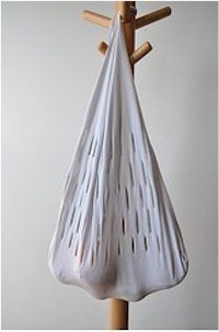 Recycled Tee Shirt Grocery Bag