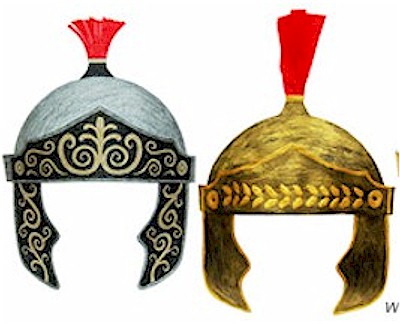 Roman Helmet Printables