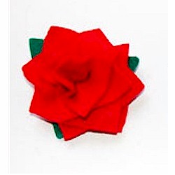 Felt Rose Broach