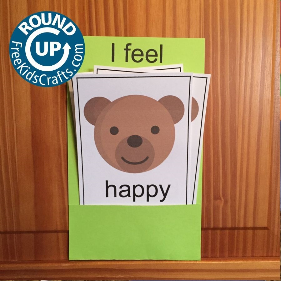 Crafts to help young children show their emotions.