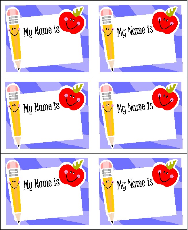 Printable Name Tags For Kids 5