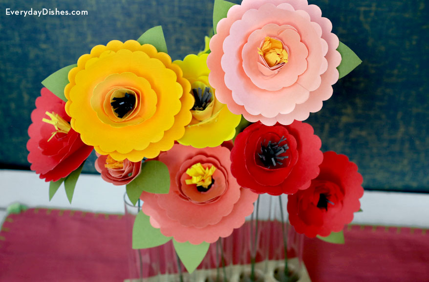 Scalloped Edge Flowers