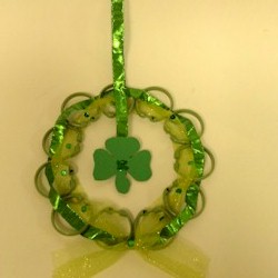 Shamrock Wreath