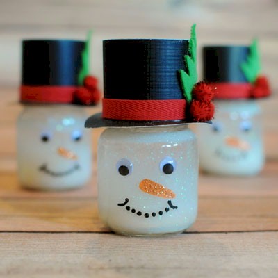 Snowman Snow Globes