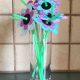Easy to make flowers on a straw stem.