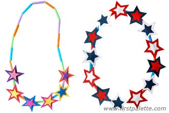 Patriotic Star Necklace