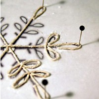 String Snowflake Craft